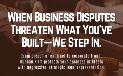 Protect Your Business Interests with Strategic Legal Representation